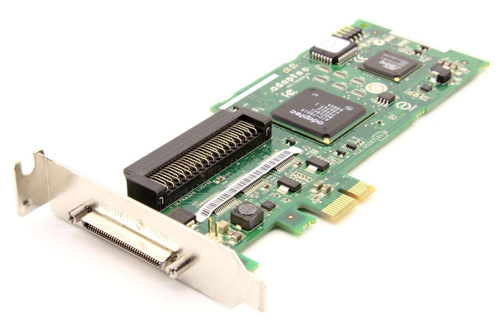 Adaptec ASC29320LPE SCSI RAID Controller Card Low Profile PCIe TCA