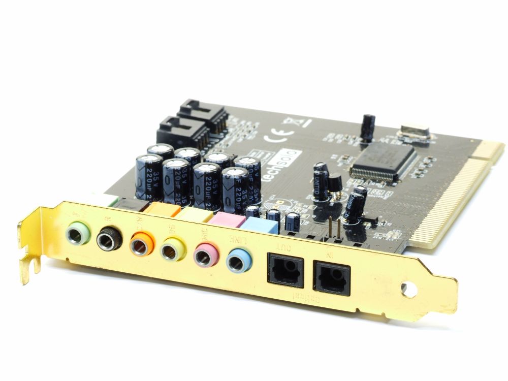 TechSolo 7.1 PCI opticalOut/In Computer SoundKarte AudioCard