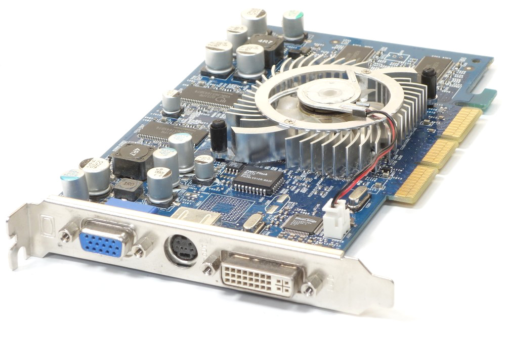 Albatron nVidia GeForce 4 TI 4200 64MB DDR AGP Video Card Grafikkarte ...