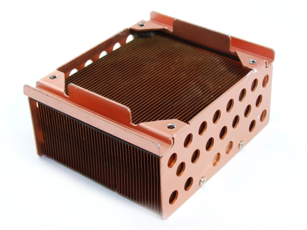 Copper Heat Sink Passive PC HeatSink Copper Cooling Cooler 69mm x 86mm
