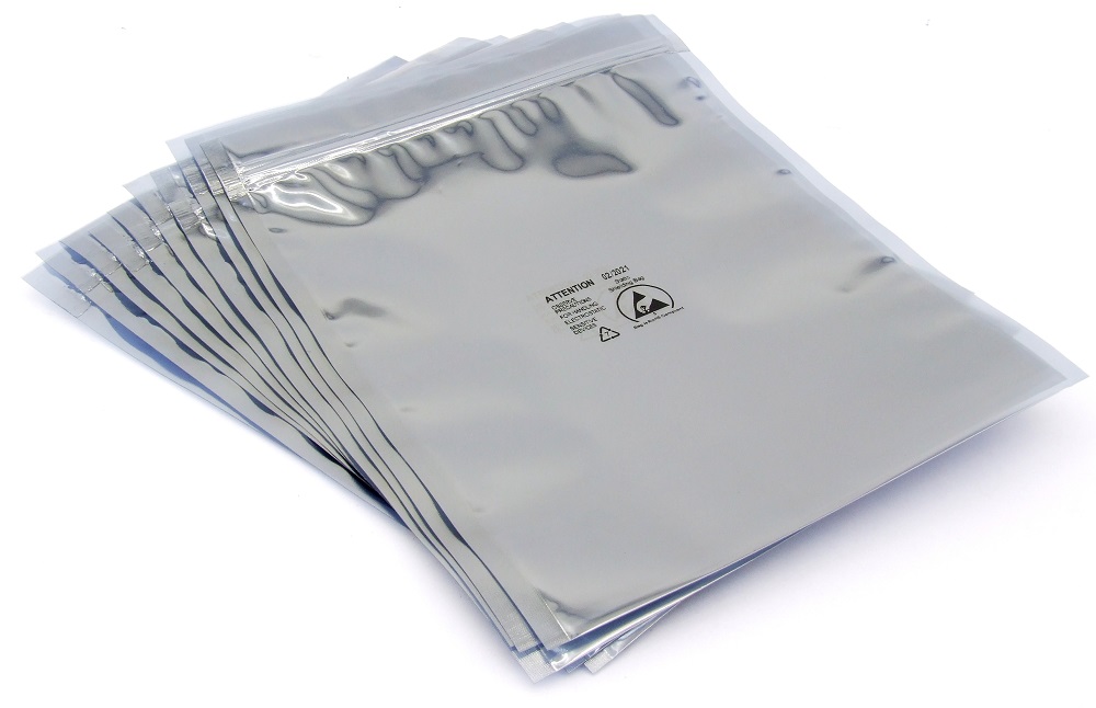 100x Antistatik ESD Druckverschluss-Beutel 200mm x 250mm 20x25cm Protective Bags 4060787379931