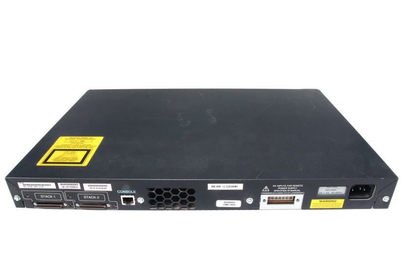 Cisco Systems Catalyst 3750 WSC375024FSS 1U 24Port 100BaseFX