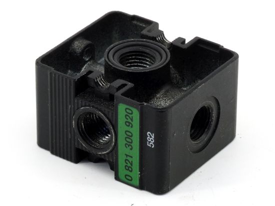 Bosch 0821300920 Aventics Pneumatik 4-fach Verteiler Verzweiger NL2-DIL ...