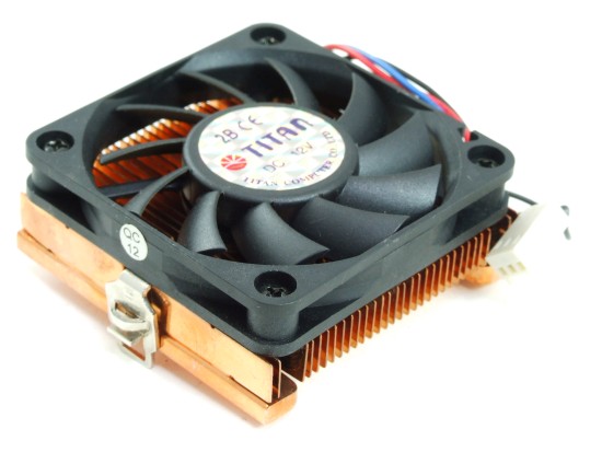 Titan TTC-003 Systemlüfter Für PCI-Slot - Schwarz, 12V, 2800 U/min