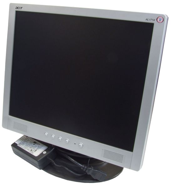 Acer AL1714 sm LCD TFT Monitor 17" Zoll/Inch Display VGA Audio BStock