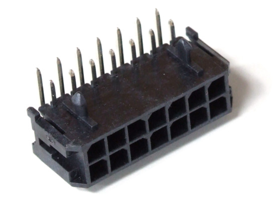 14 THT MOLEX 43045-1400 Buchse Leitung-Platte männlich Micro-Fit 3.0 3mm PIN 