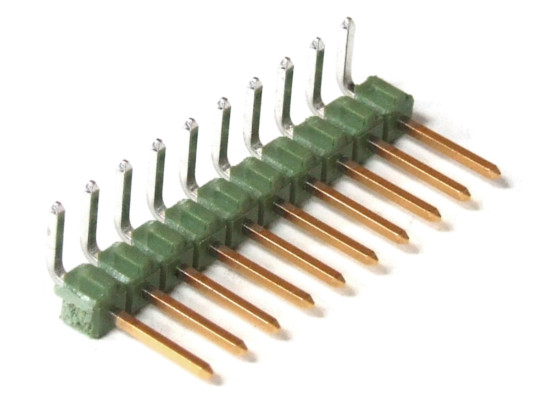 POPE SQ 5x Stiftleisten 40-polig Abgewinkelt - 2.54mm Steckverbinder Ausschneidbar