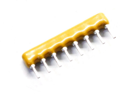 2x 4116R-1-100 10R Ohm Ω Dual In-Line Resistor Network DIP-16 2.25Watt 100V THT