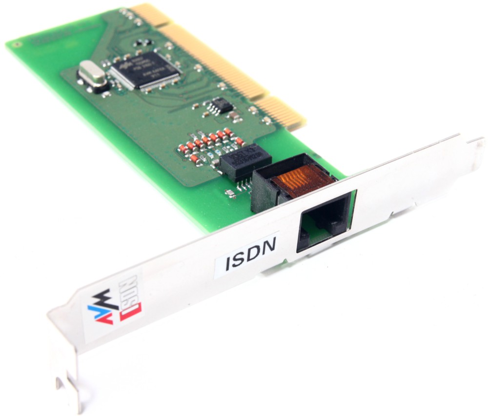 AVM FRITZ Karte PCI V2.1 interne ISDN-Karte 