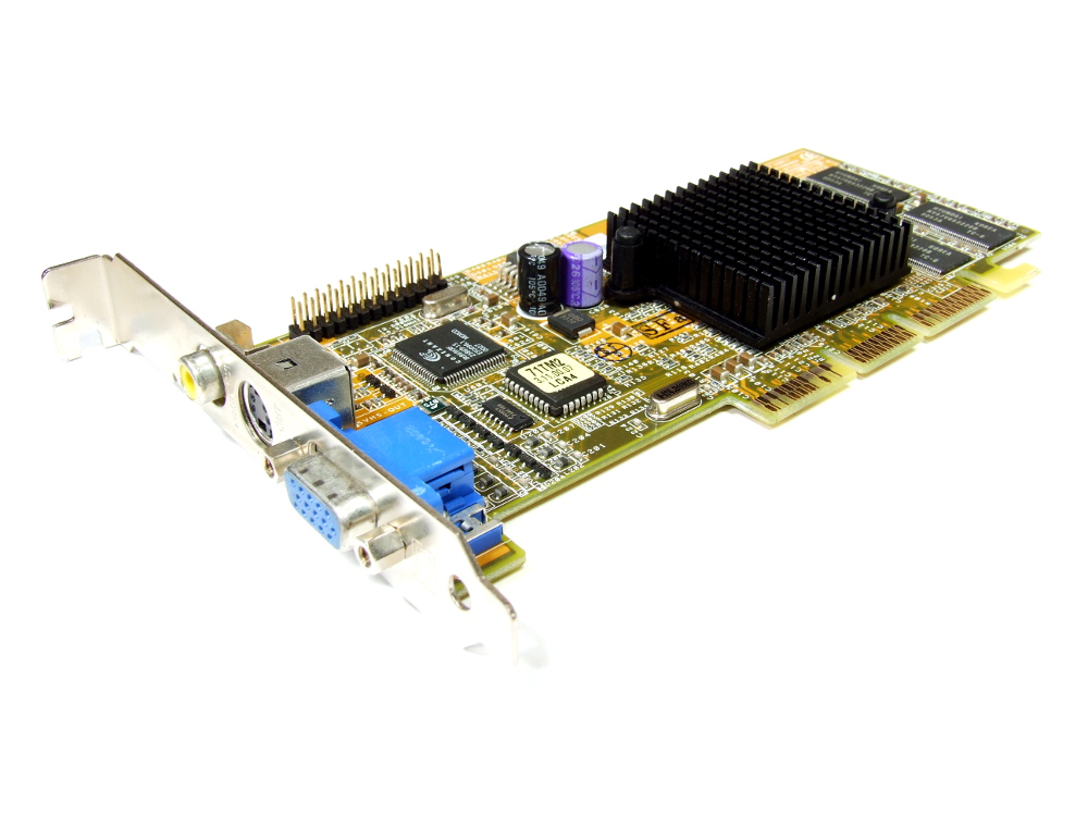 Asus C1V0DP-A02 Nvidia GeForce 2 MX200 32MB VGA TV AGP Video ...