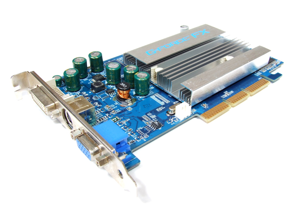 Albatron Nvidia GeForce FX5200 128MB DVI VGA S Video TV Out AGP