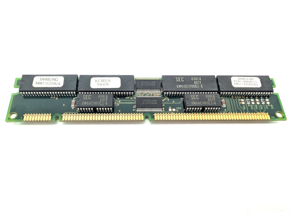 KMM372C225AJ-6 16MB FPM DIMM RAM 2Mx72 168-Pin Buffered 60ns