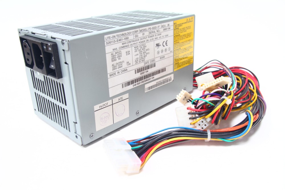 Alimentation PC Fujitsu Siemens LiteOn 600W - Modèle PS-3601-1F, Occasion En Parfait état