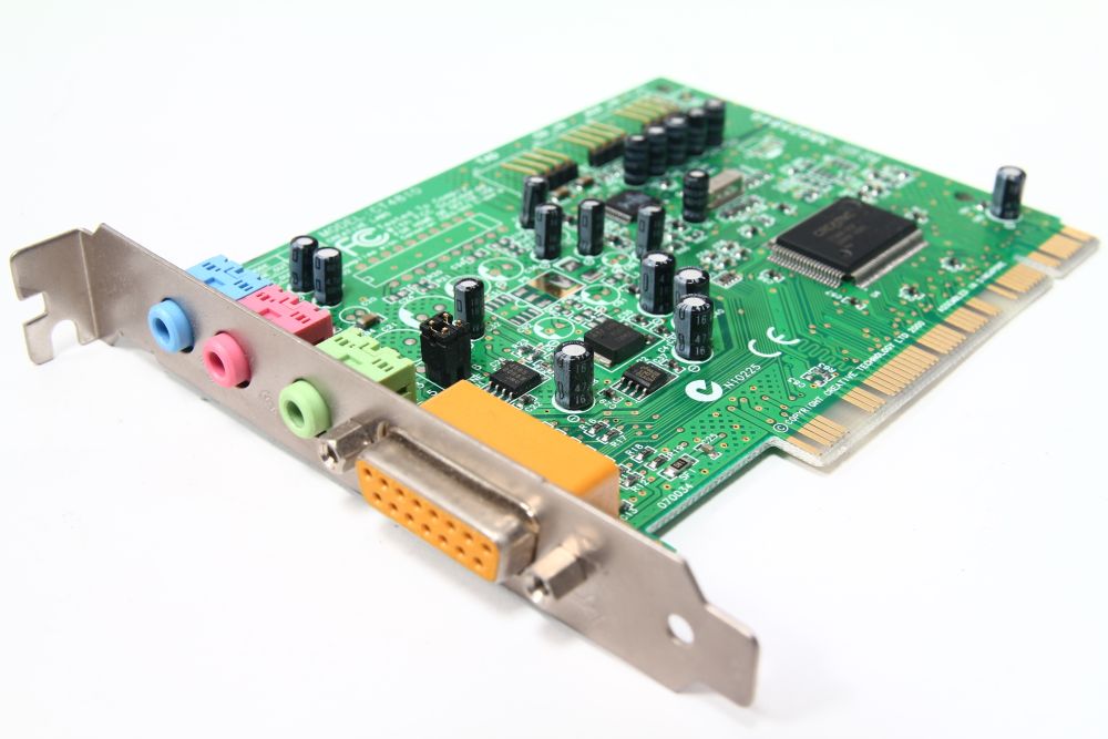 Creative Labs CT4810 Soundblaster SB 128 PCI Sound-Karte Audio Card Game-Port PC 4060787075536