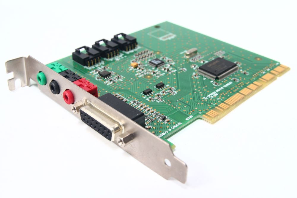 Creative Labs ES1371 PCI Computer AudioCard PC SoundKarte Game/MidiPort