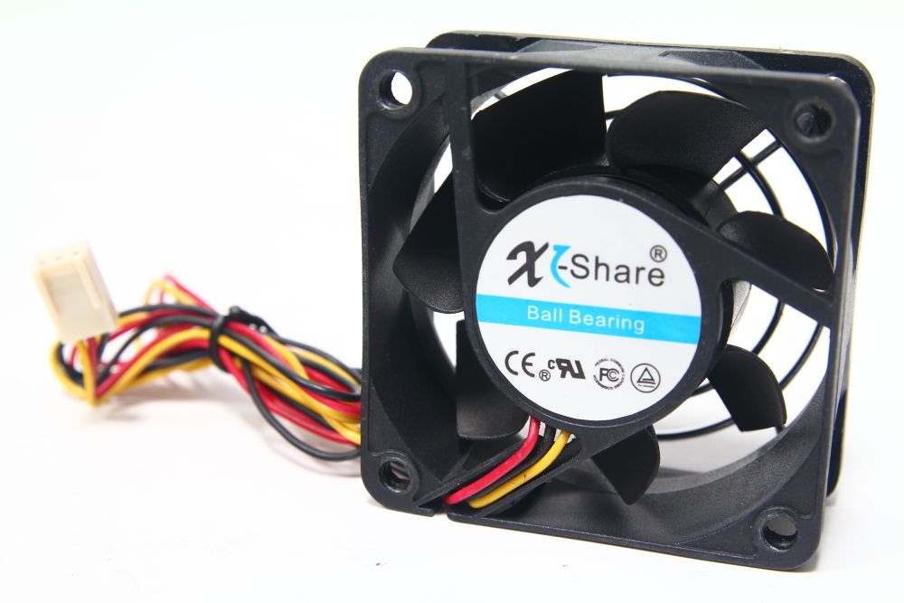 6cm Ball Bearing Fan 3Pin Connector 60x60x27mm Case System Cooler / PC