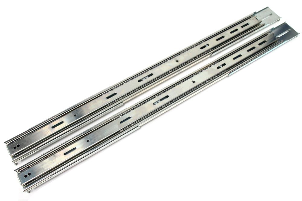 King Slide Telescope Ball Bearing Rack Mount Server Rails Kit SchienenSet