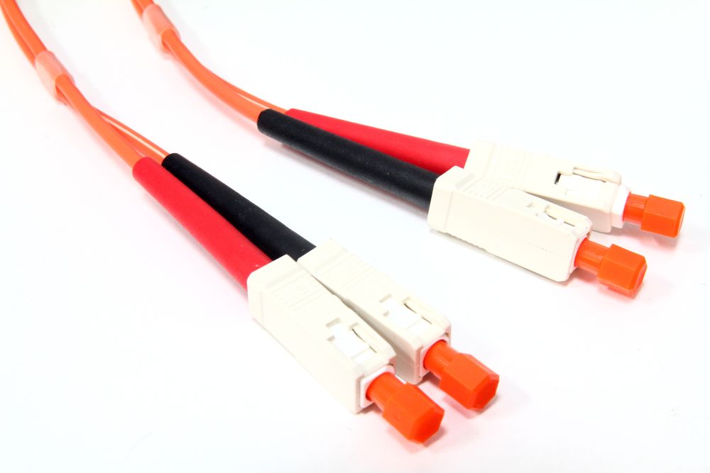 Optic Fiber Cable LWL Duplexkabel 3m SC/SC 50/125 Lichtwellenleiter Patchkabel 4060787159465