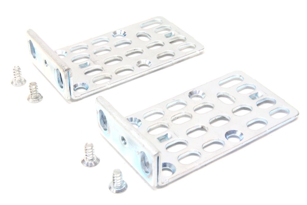 Cisco 1U Rack Mount Bracket Pair Kit Ears Catalyst 3550 3560 P/N 700