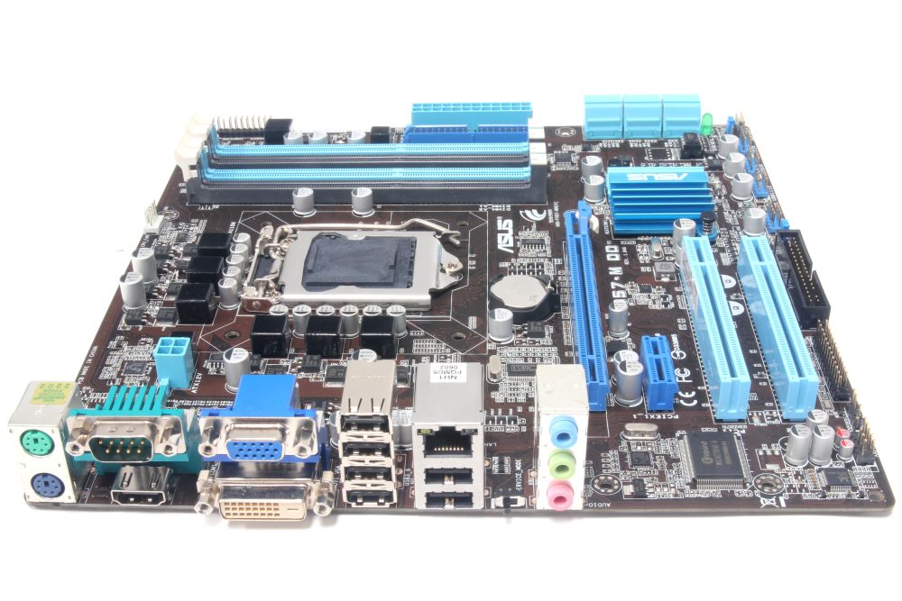 Asus P7q57 M Do Desktop Pc Mainboard Matx Intel Socket Lga 1156