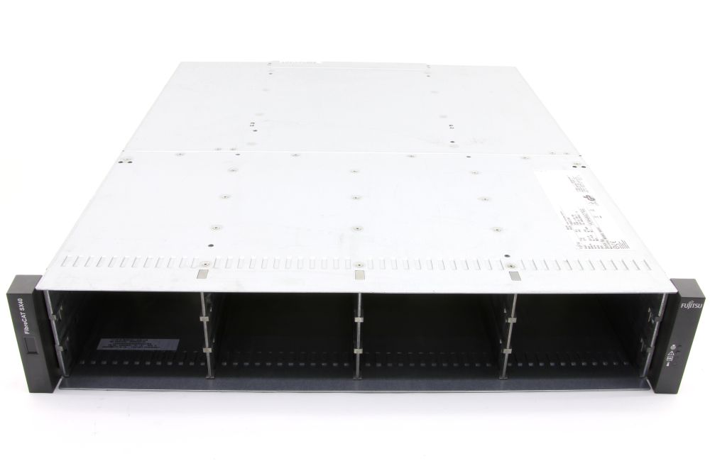 Fujitsu Siemens FSC FibreCat SX40 2U SAS Storage Rack Chassis Case 2HE ...