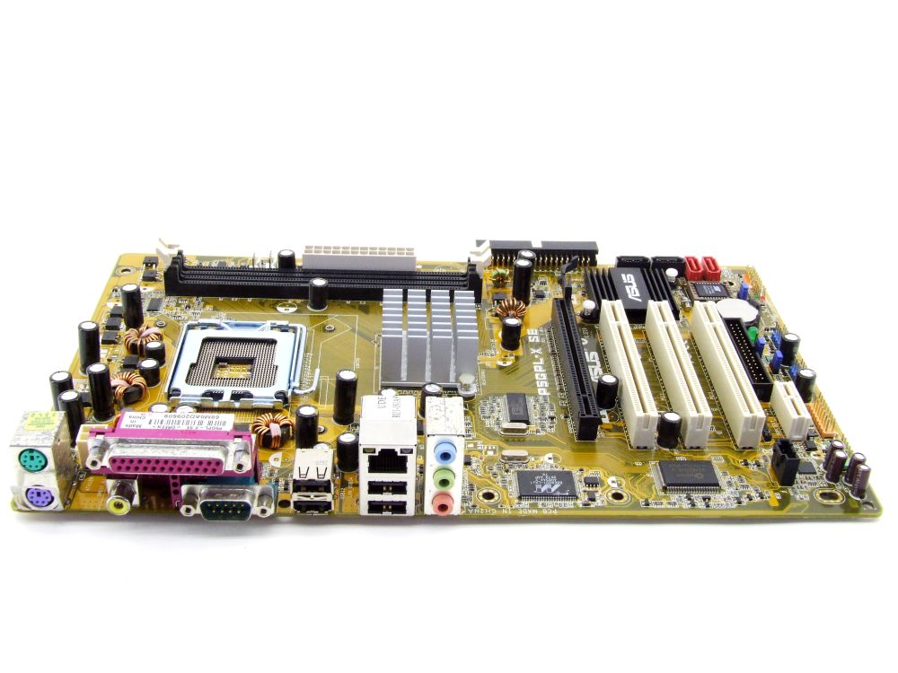 Материнская плата 775 сокет. P5gpl-x Rev.1.01. P5gpl-x motherboard. Мат. Плата ASUS p5gpl-x se (RTL) lga775 < i915pl > PCI-E+GBLAN SATA ATX 2ddr < PC-3200>. ASUS p5gpl-x