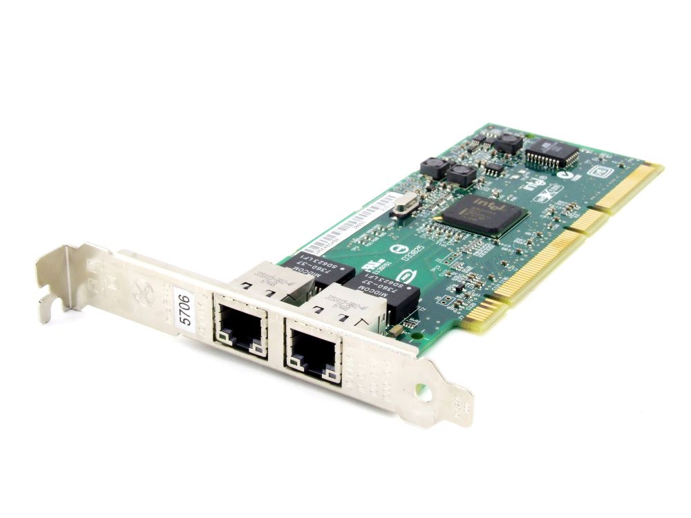 Intel D15113-004 Dual Port Gigabit PCI-X Ethernet Adapter Network Card 03N5297 4060787346131