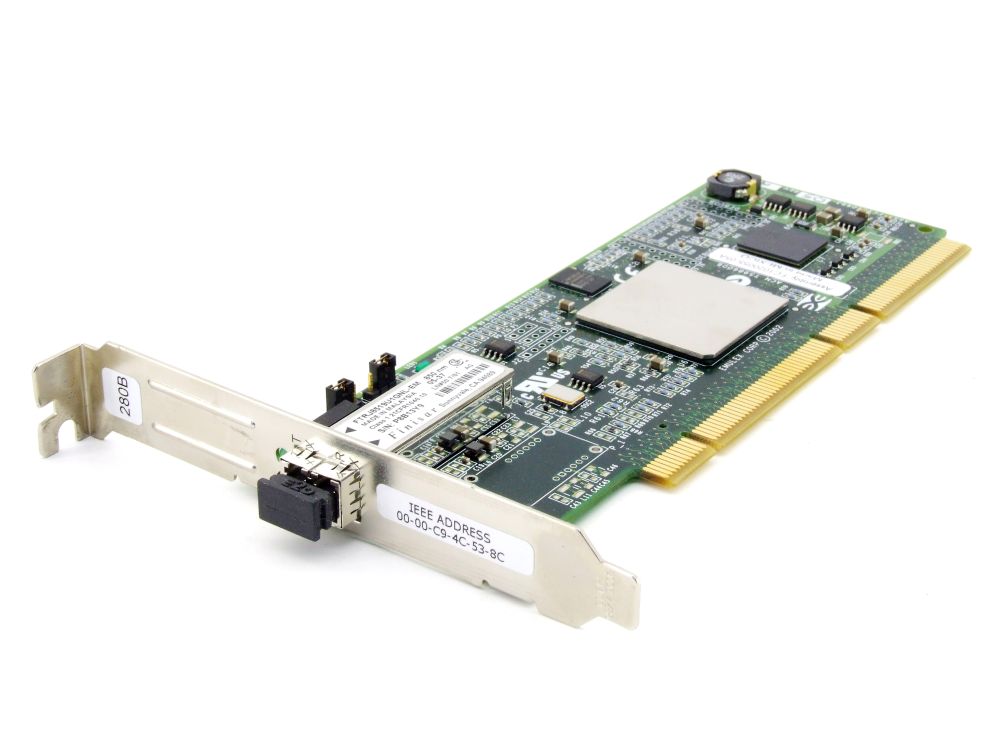 Emulex LP10000 FC1020055-05A PCI-X 4Gb/s Fibre Channel Card Controller 80P4544 4060787346155