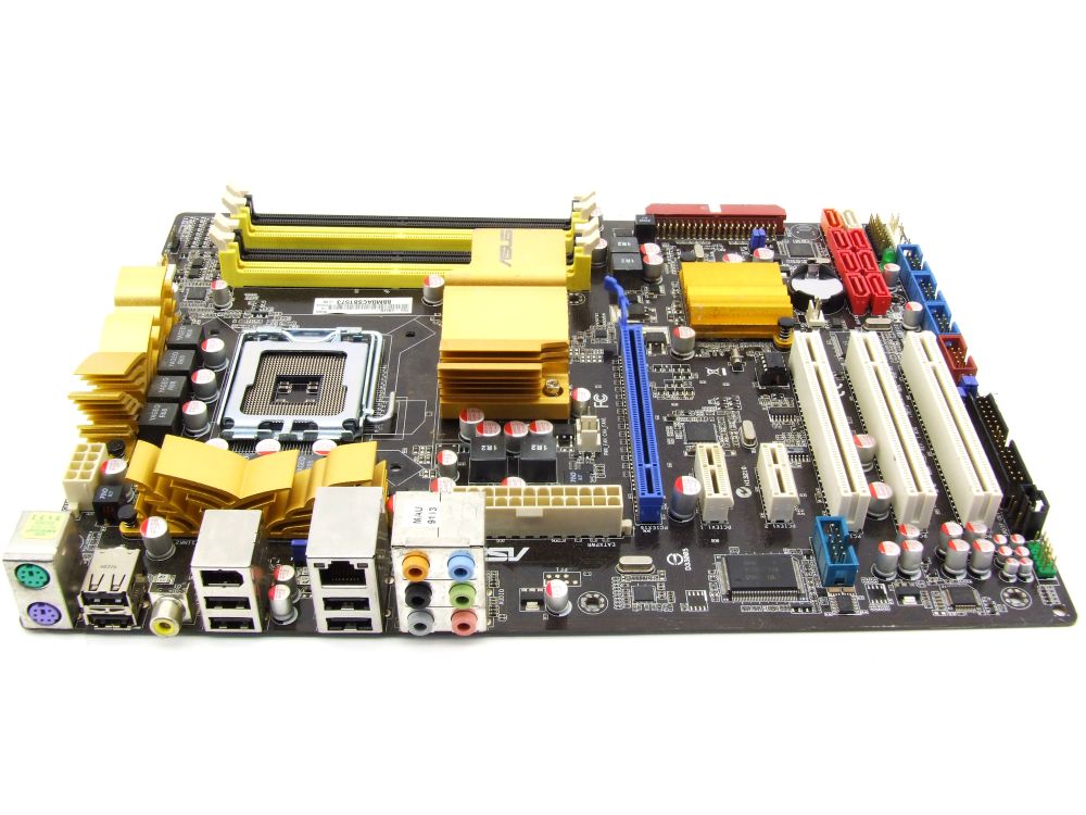 ASUS P5Q ATX Computer Desktop PC Mainboard Intel Socket / Sockel 775 4060787371324