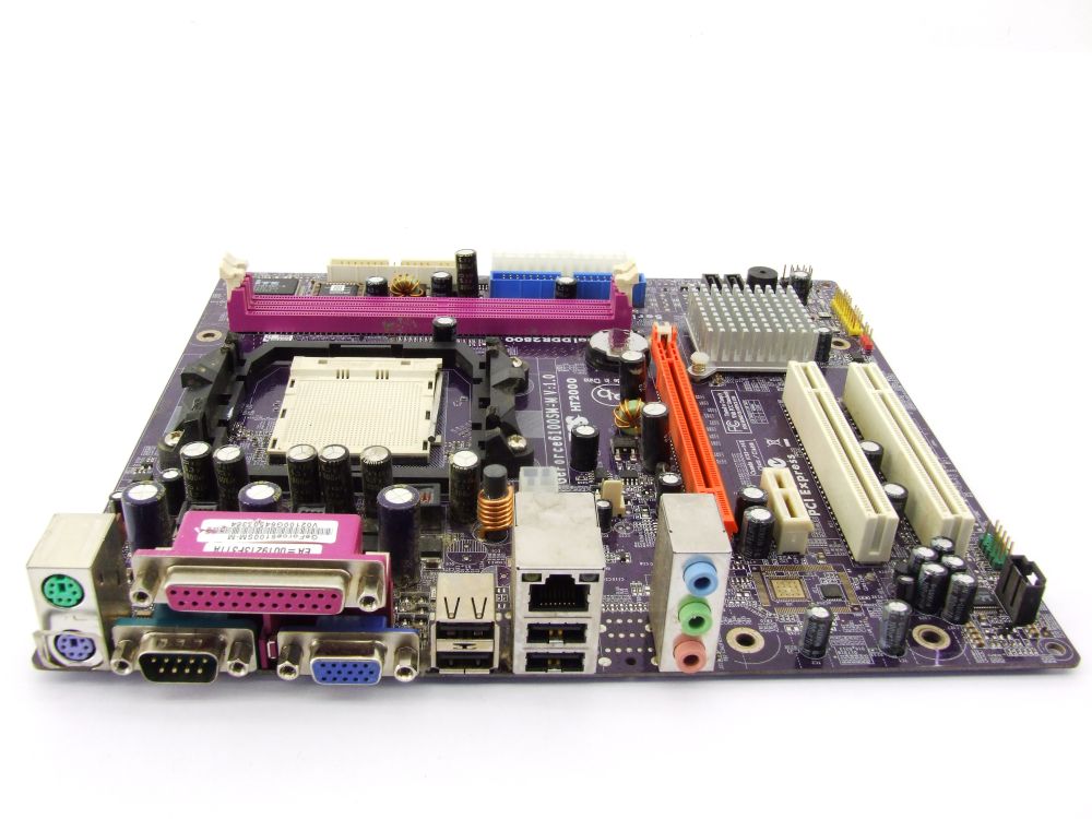ECS Elitegroup GeForce6100SMM mATX Computer Mainboard AMD Socket