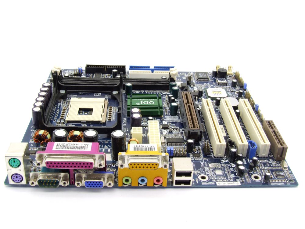 QDI Superb 4L-A mATX Desktop PC Computer Mainboard Intel Socket / Sockel 478 4060787381507
