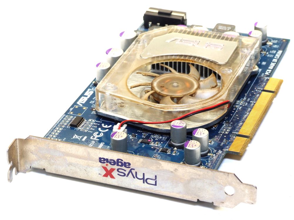 ASUS Ageia PhysX P1 nVidia 128MB GDDR3 PCI Accelerator Add On Card