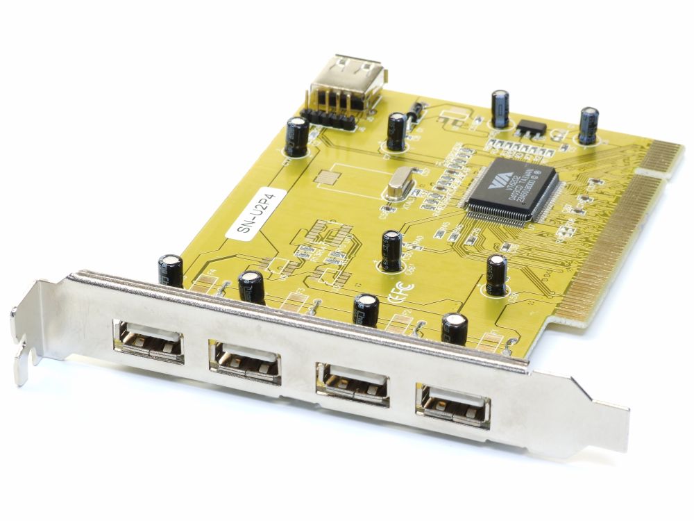 Sansun USB 2.0 PCI 4+1 Port Computer Controller Card