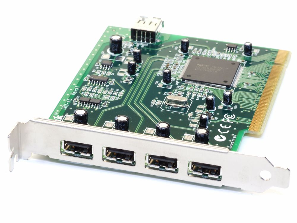 DLink 4+1 Port High Speed USB 2.0 PCI Computer Controller Card/Karte