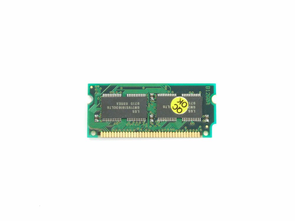 4MB Fast Page RAM 5V 60ns 72-Pin Single-sided DIMM Notebook Speicher Memory Card 4060787248190