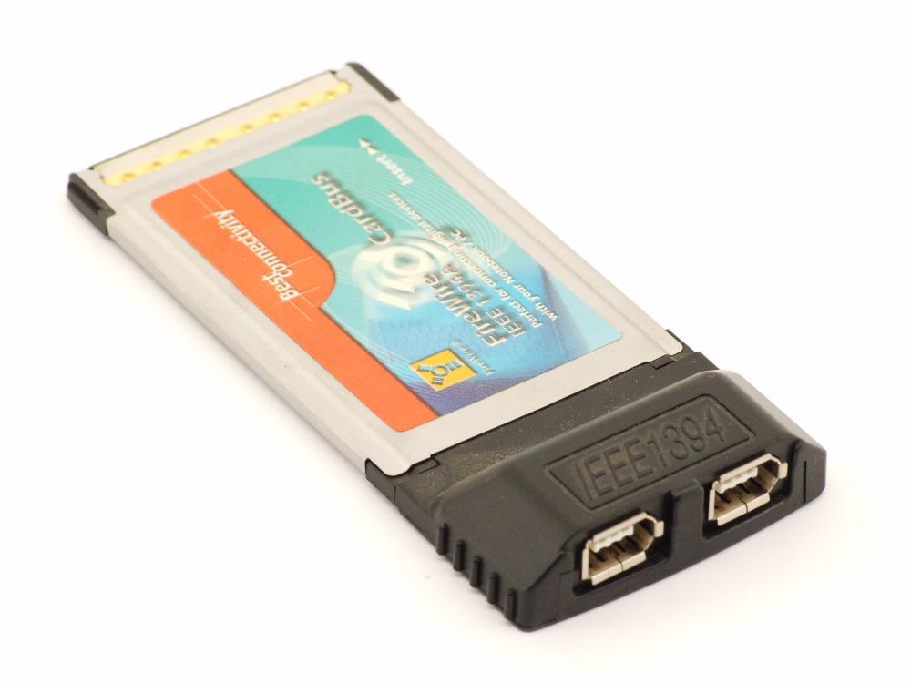 Best Connectivity PCMCIA FireWire CardBus Controller IEEE 1394A 3V Slot