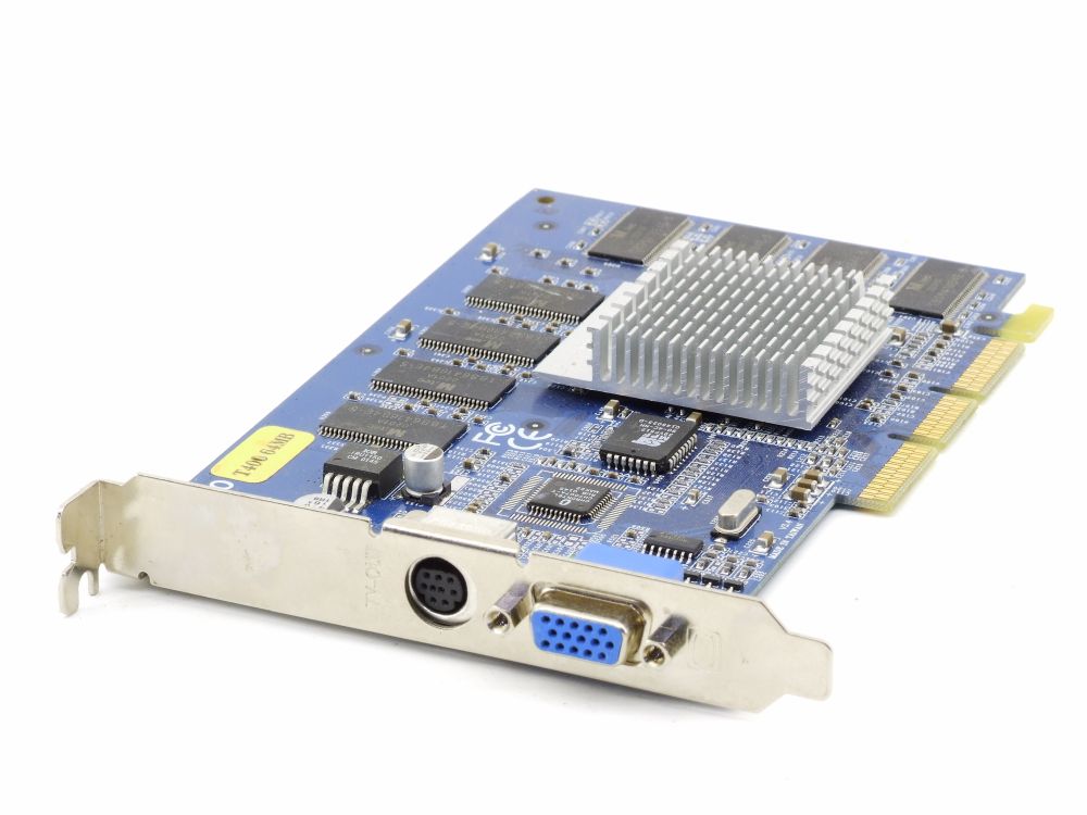 Abit T400 Siluro Nvidia GeForce 2 MX400 Chip 64MB AGP VGA TV Video ...