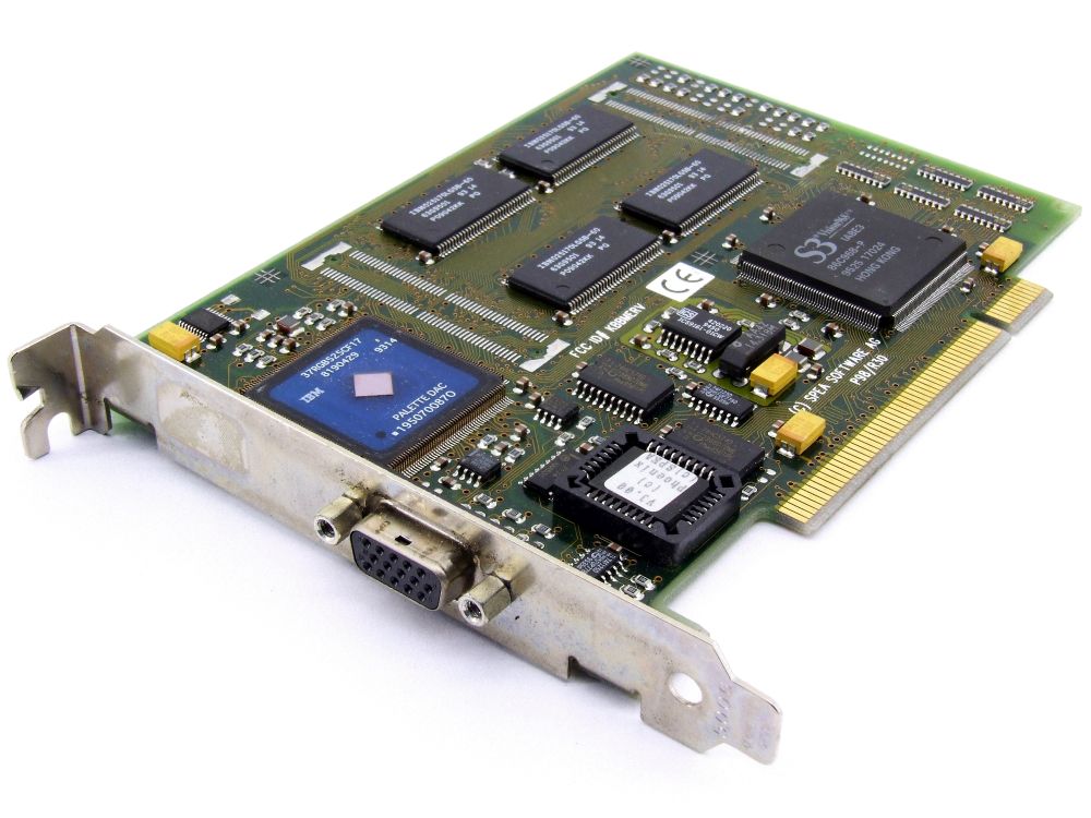 SPEA P98/R30 S3 Vision 968 86C968-P 2MB Video DRAM Vintage PCI VGA Grafikkarte 4060787374288