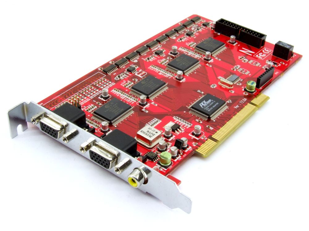 ABUS TV8807 CCTV Digi-Protect PCI Karte Überwachung T2.0A 16 Kanäle Video/Audio 4043158008463