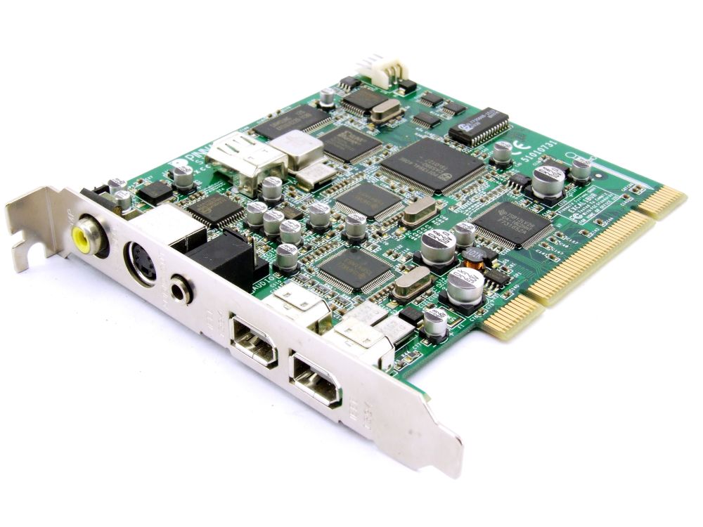 Pinnacle Systems 51010731 Excalibur 4.1 PCI Video Capure Card FireWire Audio-Out 4060787377487