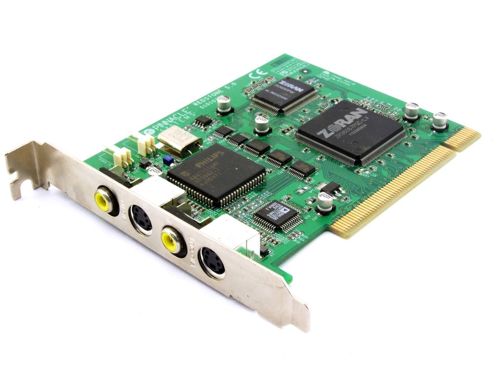 Pinnacle Systems 51010359 Redstone 5.0 PCI Controller Adapter Video Capture Card 4060787381118