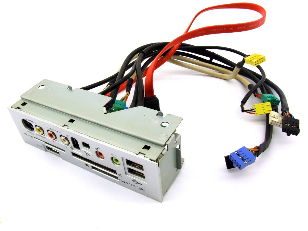 Medion MS-4073 Audio USB Firewire eSATA SD CF MMC MS Kartenleser I/O Front Panel 4060787382313
