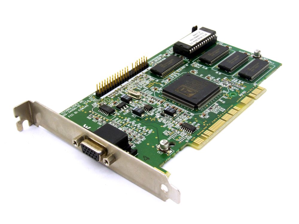 ATI 264VT PCI Mach64 VT 2MB EDO VGA Retro Grafikkarte 109-34000 113-34004 102340 4060787382290