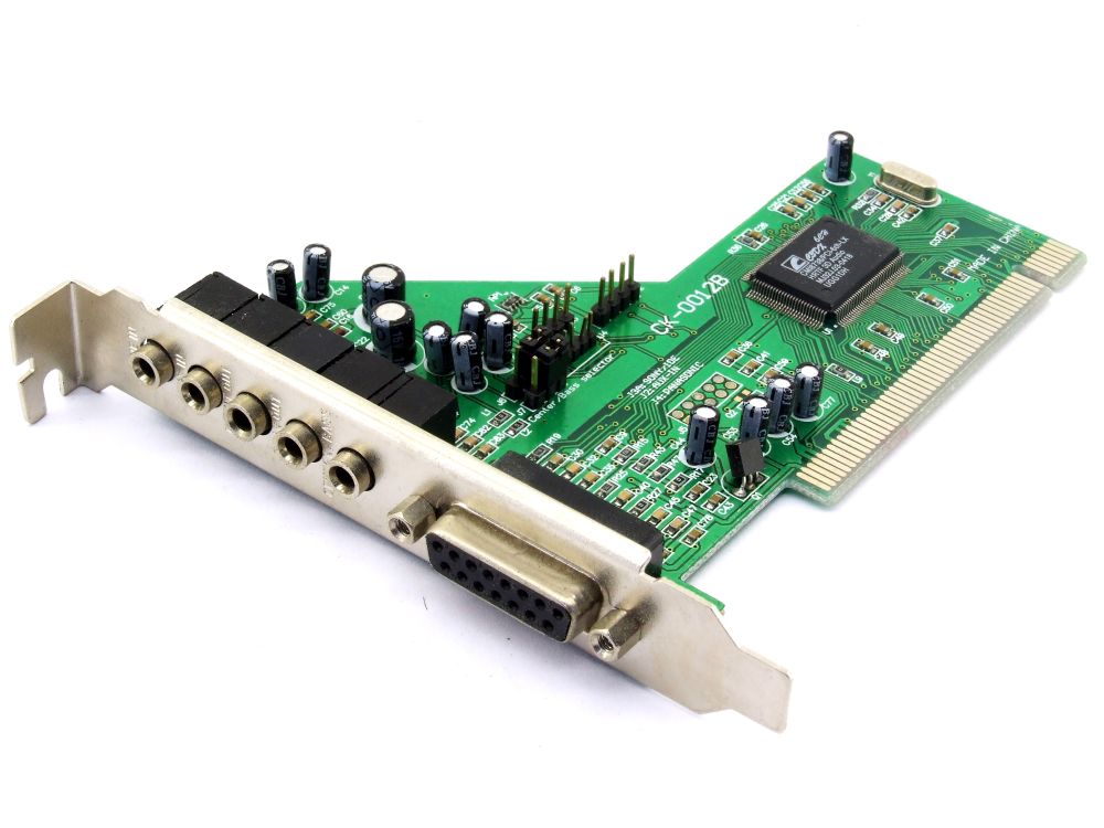 Cmedia CK-0012B CMI8738/PCI-6ch-LX PCI Midi/Game CD Board Soundkarte Audio-Card 4060787383457