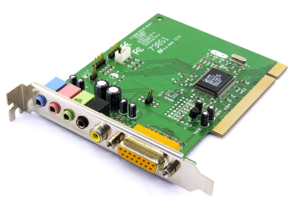 Cmedia 738S1 CMI8738/PCI-SX Audio Board SPDIF Joystick Multimedia PC Soundkarte 4060787383600