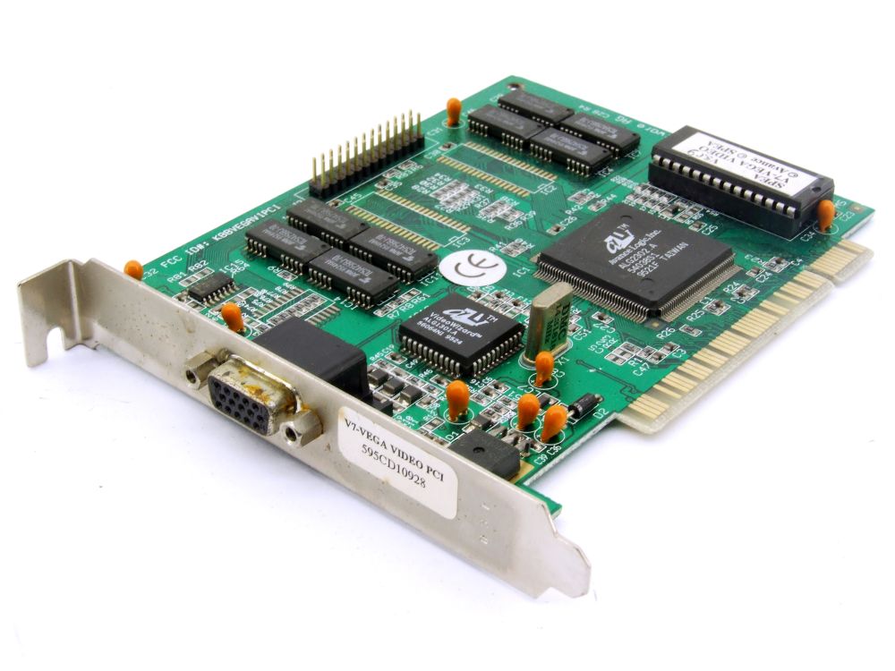 SPEA V7-VEGA Video Avance Logic 1MB PCI Video VGA Board Grafikkarte P111 / R11 4060787384546