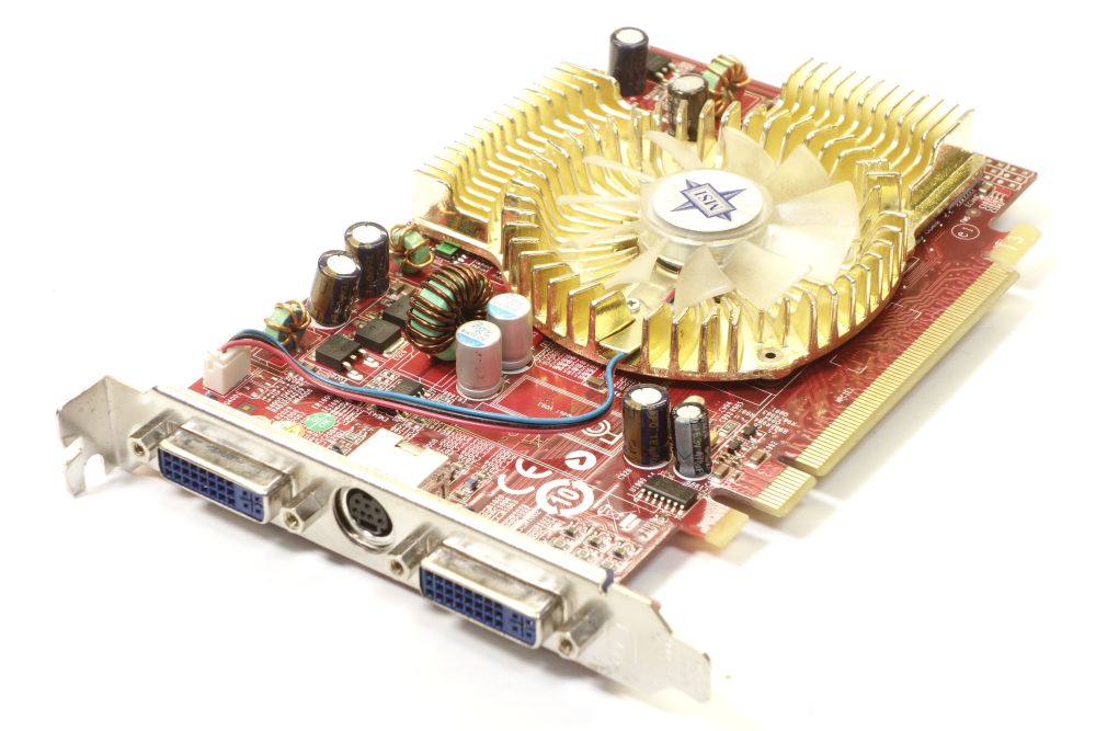 MSI ATI Radeon HD2600Pro 512MB DDR2 PCIe Graphics Card Grafikkarte DVI ...