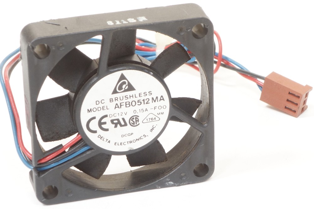 Delta Electronics AFB0512MA 50x50x10mm Cooler Master Fan 3-Pin 0.15A DC 12V 1.8W 4060787190703