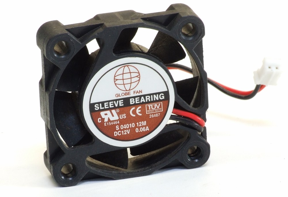 Globe FAN S04010 12M Sleeve Bearing Lüfter/Fan 2Pin 0.06A DC12V
