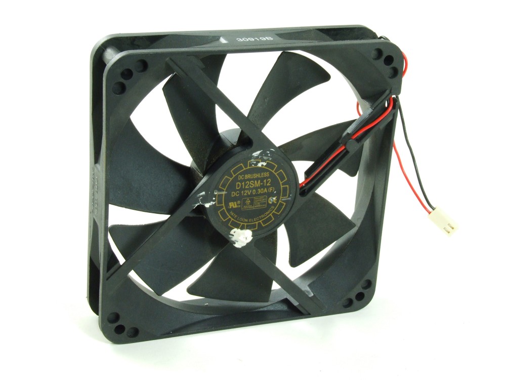 Ventilateur PC Yate Loon D12SM-12 120x120x25 Mm 12V - Refroidissement Silencieux Pour Boîtier, 2 Broches